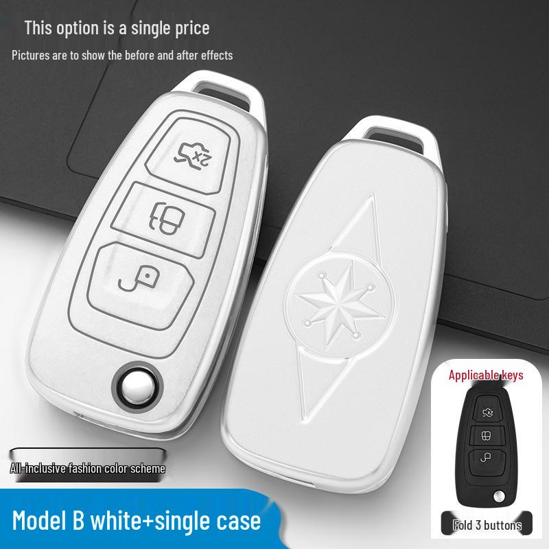

Compatible Key Case for Ford Focus, Mondeo, Kuga, Explorer, Escort, Edge, Escape