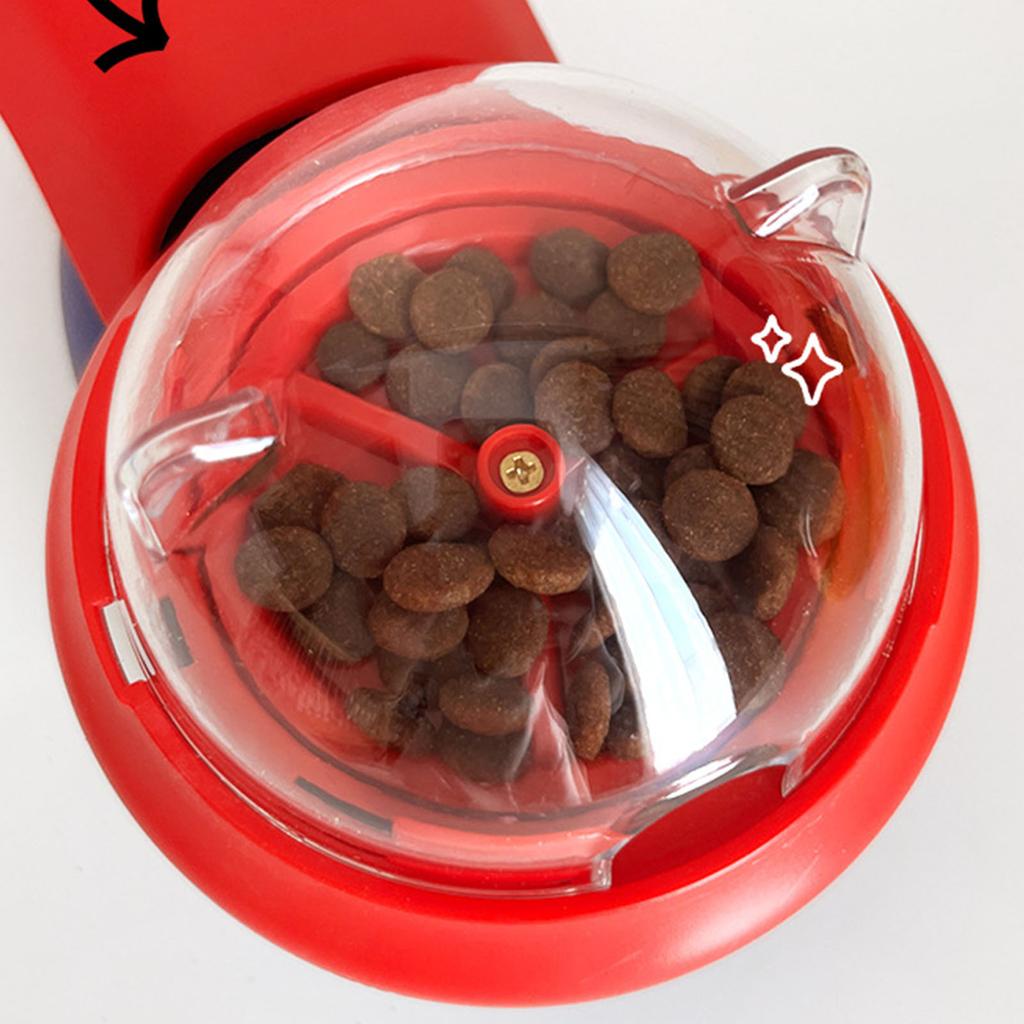 Funny Cats Foraging Feeder Toy Teasing Pedal Interactive Puzzle Toy for Indoor Kittens Food Leaking Kibble Feeder Pet To