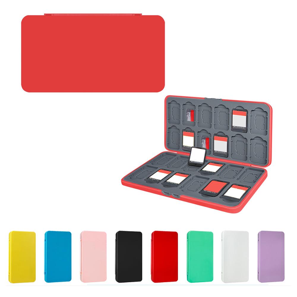 Game Card Storage Box for Switch Lite/OLED - Holds 24 Cards