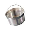 304 Stainless Steel Coffee Filter Basket Fine Mesh Design Reusable Durable Universal Fit for Coffee Machines