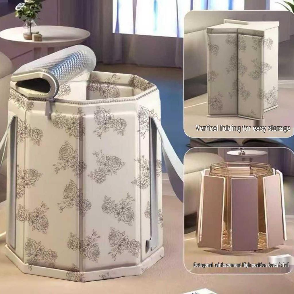 Foldable Insulated Calf-High Foot Soak Basin
