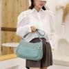 Wide Strap Nylon Square Bag Multi-layer Middle-aged Crossbody Bag Shopping Messenger Bags  Work