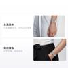 CASIO Vintage series simple three-pin design casual business Roman numeral scale Quartz Steel Strap women's watch silver dial LTP-V007D-7BUVDF
