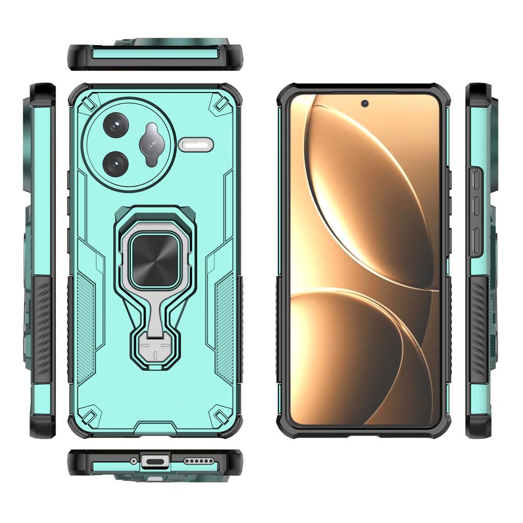 For Xiaomi Redmi K80 Pro 5G/Poco F7 Ultra 5G Case Rotatable Ring Kickstand PC + TPU Shockproof Phone Cover