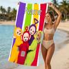 Customizable Personalized Beach Towels Teletubbies Themed designs.Suitable for the Beach, Yoga, Sports;ideal As Beach Accessories