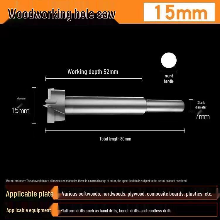 Woodworking Hole Saw Drill Bit for Wood and Plastic