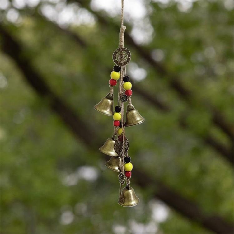 Witch Bells for DoorKnob Witchcraft Supplies Door Hangings Bells As Altar Decor
