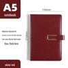Premium Business Leather Notebook Gift Set with Custom Logo, A5/B5 Sizes, Thick Conference Notepad