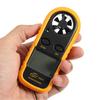 Digitales Anemometer Handheld Windgeschwindigkeitsmesser Messgerät Genau Messen Wind Temperatur Geschwindigkeit Hintergrundbeleuchtung LCD Digital