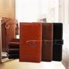 Thickened A5/A6 Notebook 200 Sheets Horizontal Line Inner Page Notepad Leather Flip Over Design Diary Book Students Gift