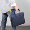 Men'S Handheld Documents Information Bag Computer Bag Business Office Meeting Bag Stylish Simple Briefcase