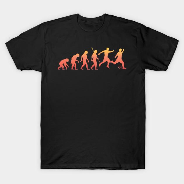 

Men Black Print T-shirt Soccer Evolution No-Cut Transfer Paper Print Cotton Tshirt - Men s Summer Cotton Graphic Tee 5XL