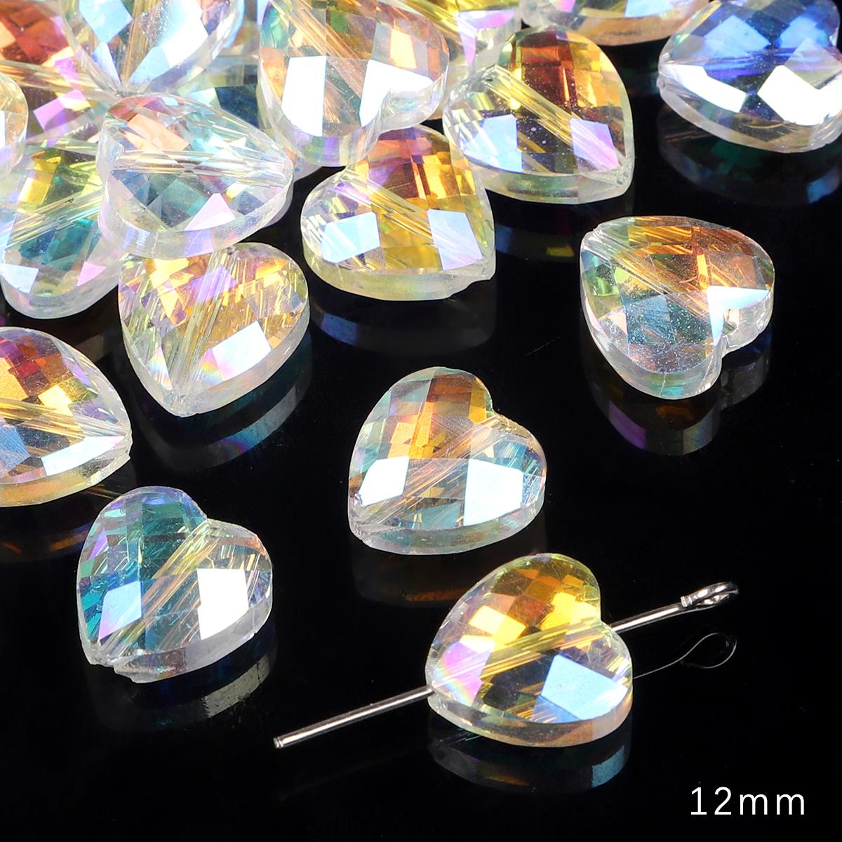 

Хрустальные бусины различной формы, блестящие прозрачные стеклянные бусины для изготовления ювелирных изделий, браслет, ожерелье, серьги 12*12mm 5pcs