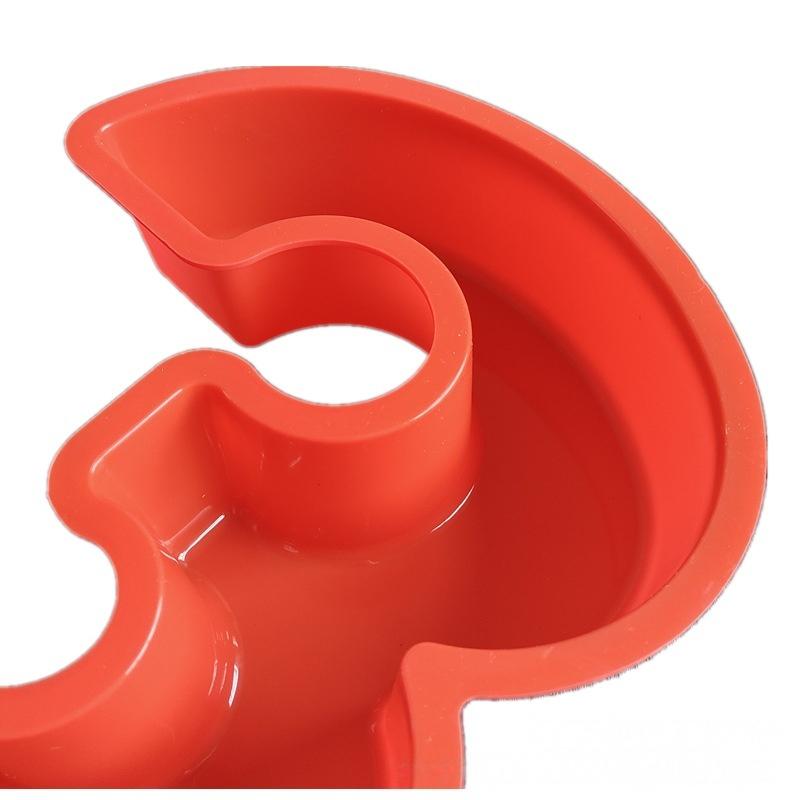 1 Stück 10 Zoll Zahlen Backformen Große Silikon 3D Zahlenkuchenformen DIY Backformen Zahlenform 0-9 Für Geburtstag