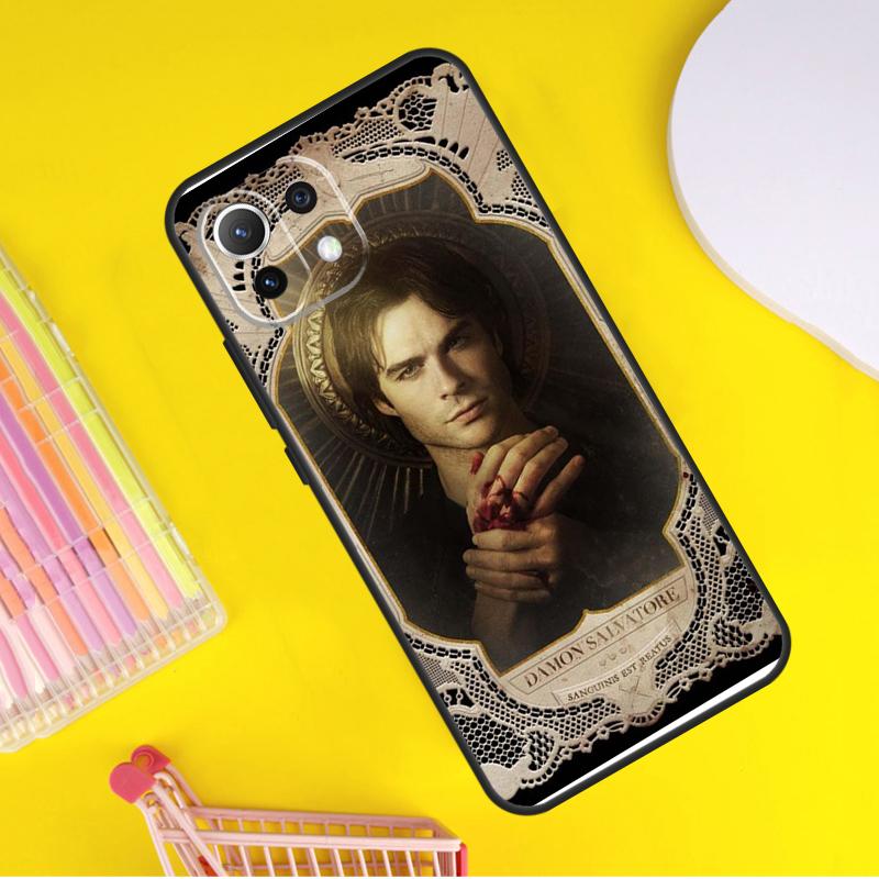 Damon Salvatore Vampire Diaries Cover For Xiaomi 14T Pro 11T 12T 13T 13 14 Ultra POCO X7 Pro X3 X5 F3 F5 F6 M6 X6 Pro Case