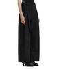 Teulimingbeodeu Double Loop Two-Tuck Wide Pants [ Black ]