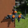 Garden Hose Splitter 4 Way Irrigation Joint Heavy Duty Faucet Diverter Drip irrigation valve connector Faucet for Lawn Yard
