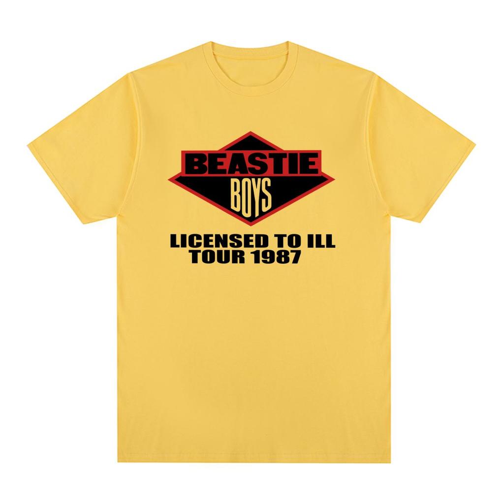 Beastie Boys Vintage T-Shirt Hip Hop Musik Baumwolle Herren T-Shirt Neues T-Shirt Damen Tops