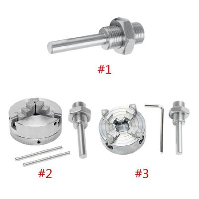 High Precison 3-Jaw Lathe Chuck Self Centering Zinc Alloy Wood Turning Chuck