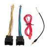 Universal Radio Stereo Wiring Harness And Antenna Connector Adapter Plug Quick Connection For Vehicles Easy Installation