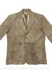 AL KHALID Neuer Herren Braun Wildleder ZWEI KNÖPFE Blazer Weiches Lammleder Lässig Slim Fit Mantel Blazer