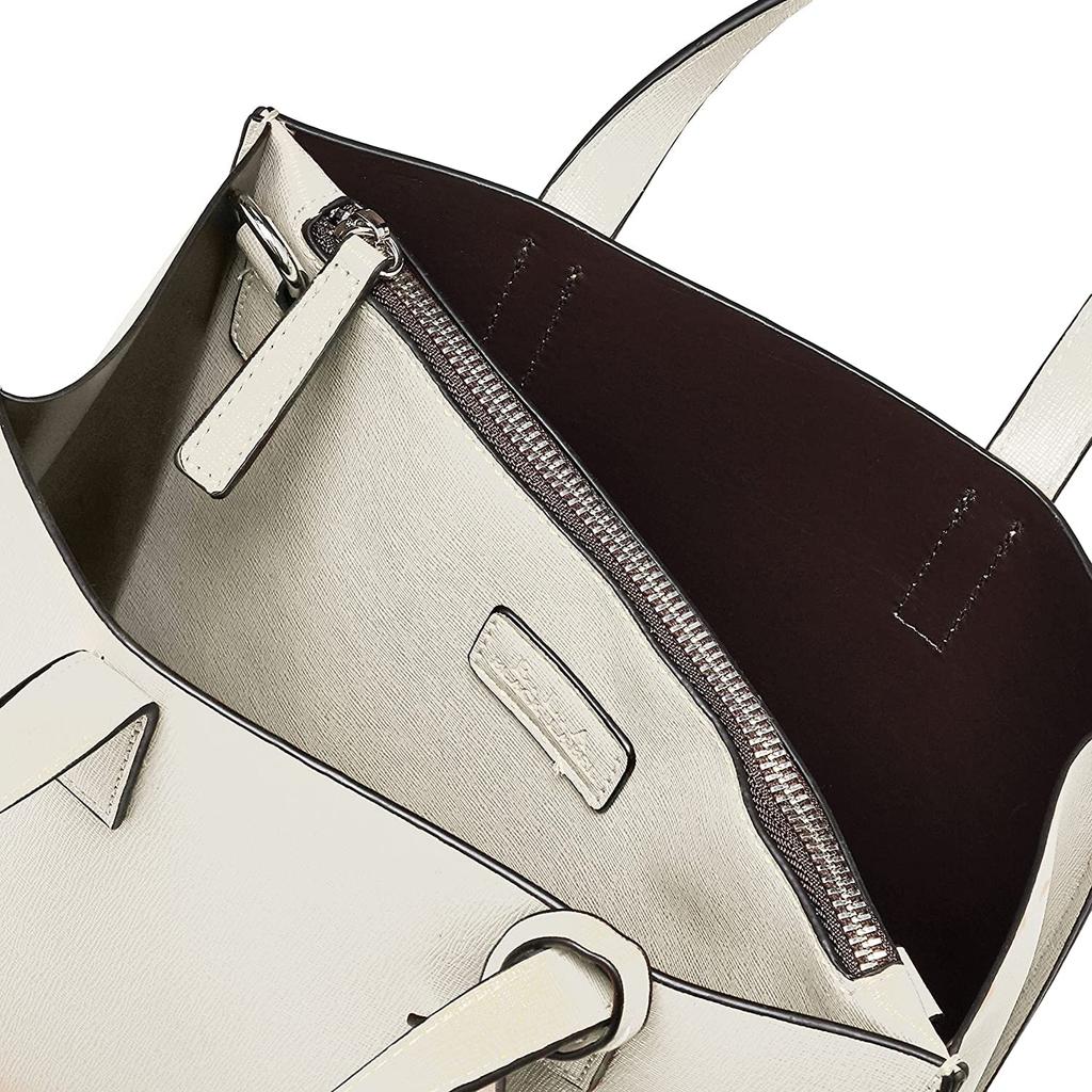 handbag with shoulder light gray [ELA] Women's strap, 2-way, stylish, simple,