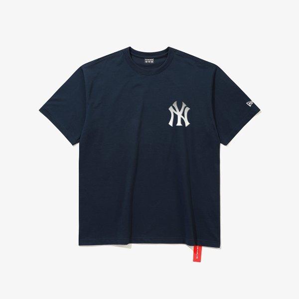 New Era Mlb New York Yankees HalfTon T shirT Navy 15147536