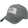Scary Witch Graphic Washed Baseball Cap Cotton Dad Hat Adjustable Streetwear Cap