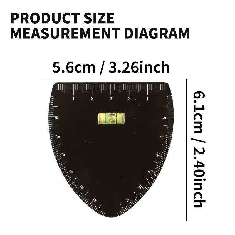 1pcs One-Minute Eyebrow Tool for Quickly Designing Eyebrow Shapes Drawing Aid Ruler Tattoo Eyebrow Caliper