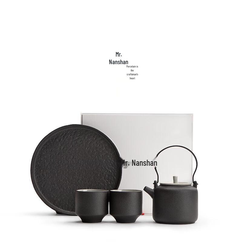 

Mr. Nanshan Coarse Pottery Tea Set