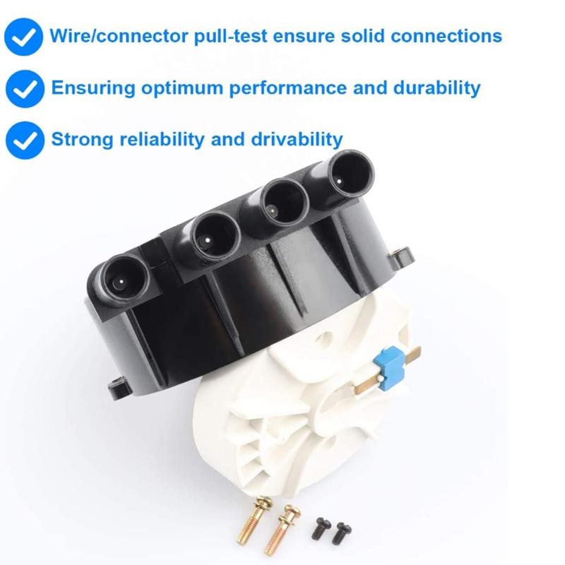 Classy-New Ignition Distributor Cap  Rotor Kit For  GMC BLAZER VORTEC 4.3L V6