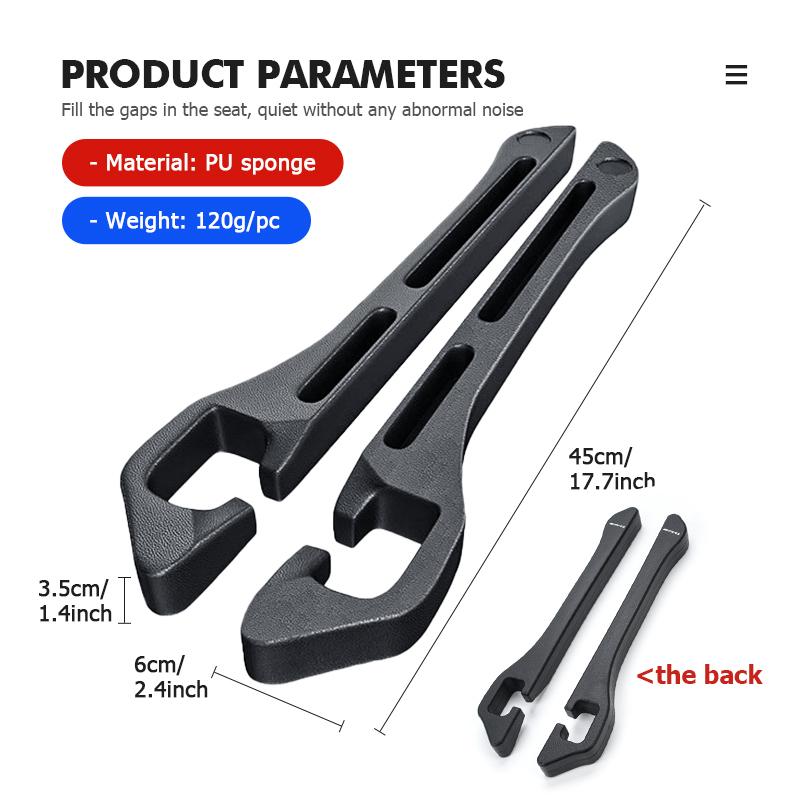 2pcs Car Seat Gap Filler Side Seam Plug Strip Leak-proof Strip For Mercedes Benz AMG W202 W212 W213 W220 W221 W222 C180 C200 FF76