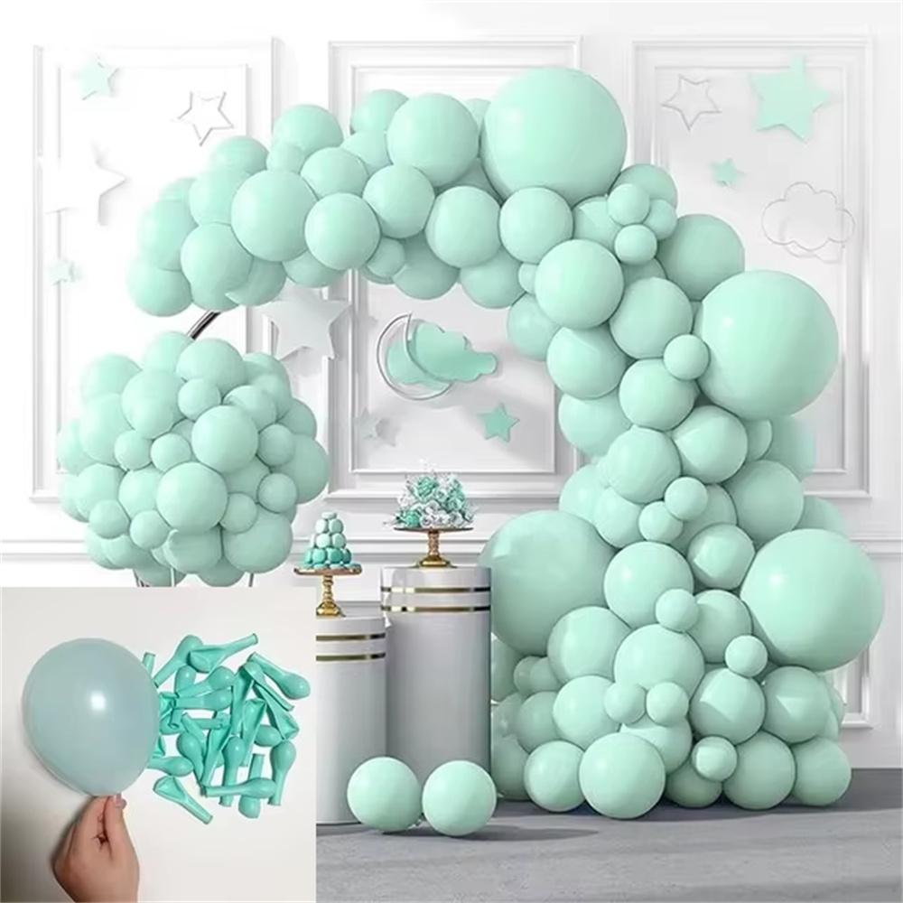 5/10/12inch Retro Sage Green Ballon Sand White Pink Blue Balloon Birthday Party Decoration Wedding Baby Shower Skin Brown Globos
