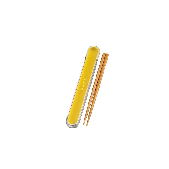 Tatsumiya COLOR 18.0 Slide Chopstick Case Set YE Size: [Case] Approx. W19.5 D2.7 H1.3 [Chopsticks] A B0CQN1XRTQ