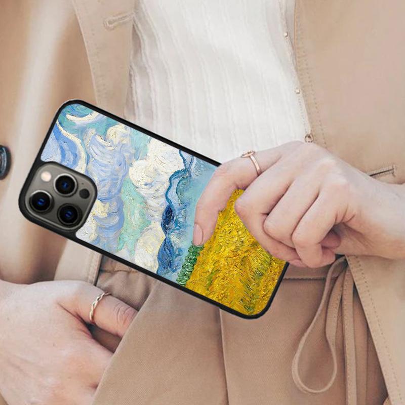 Van Gogh Art Oil Painting Magnetic Phone Case For APPLE iPhone 17 Air 16 14 13 12 Pro Max 15 Plus Wireless Charge MagSafe Cover