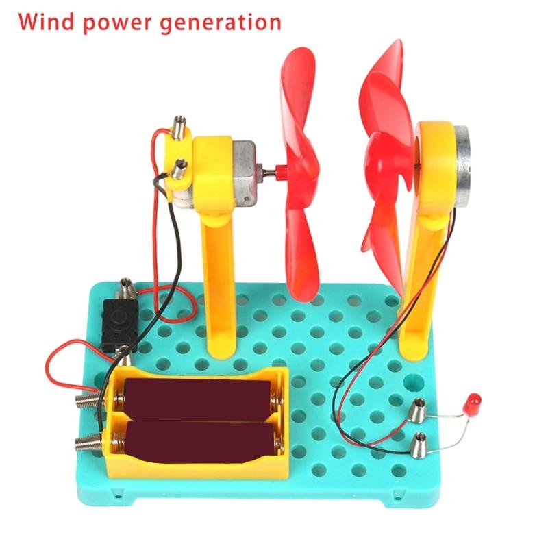 Science Experiment Kits Wind Vane Educational Toy Funny Teaching Aids Creative Assemble Toy For Kids Science Projects