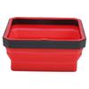 4.5Inch Collapsible Magnetic Screw Tray Silicone Bowl Tool Part Storage Box Organizer For Plumber Carpenters