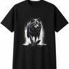 Lone Wolf Wildlife Mens Womens T-Shirt Nature Unisex Novelty Gift Tee Funny