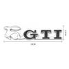 opq1 1Pcs Car Accessories Grille Badge Sticker Rabbit GTI Logo Decal For VW GTI Polo Golf Passat  Scirocco Jetta Tiguan Beetle Touran
