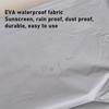 E-bike Rain Cover Battery Car Mountain Bike Motorbike Cover Sunscreen Car Coat Cover Four Seasons Universal White