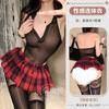 Domila Erotic Underwear Sexy Perspective Onesie Pure Desire Jk Uniform Suit Pajamas Qqny Clothes Women