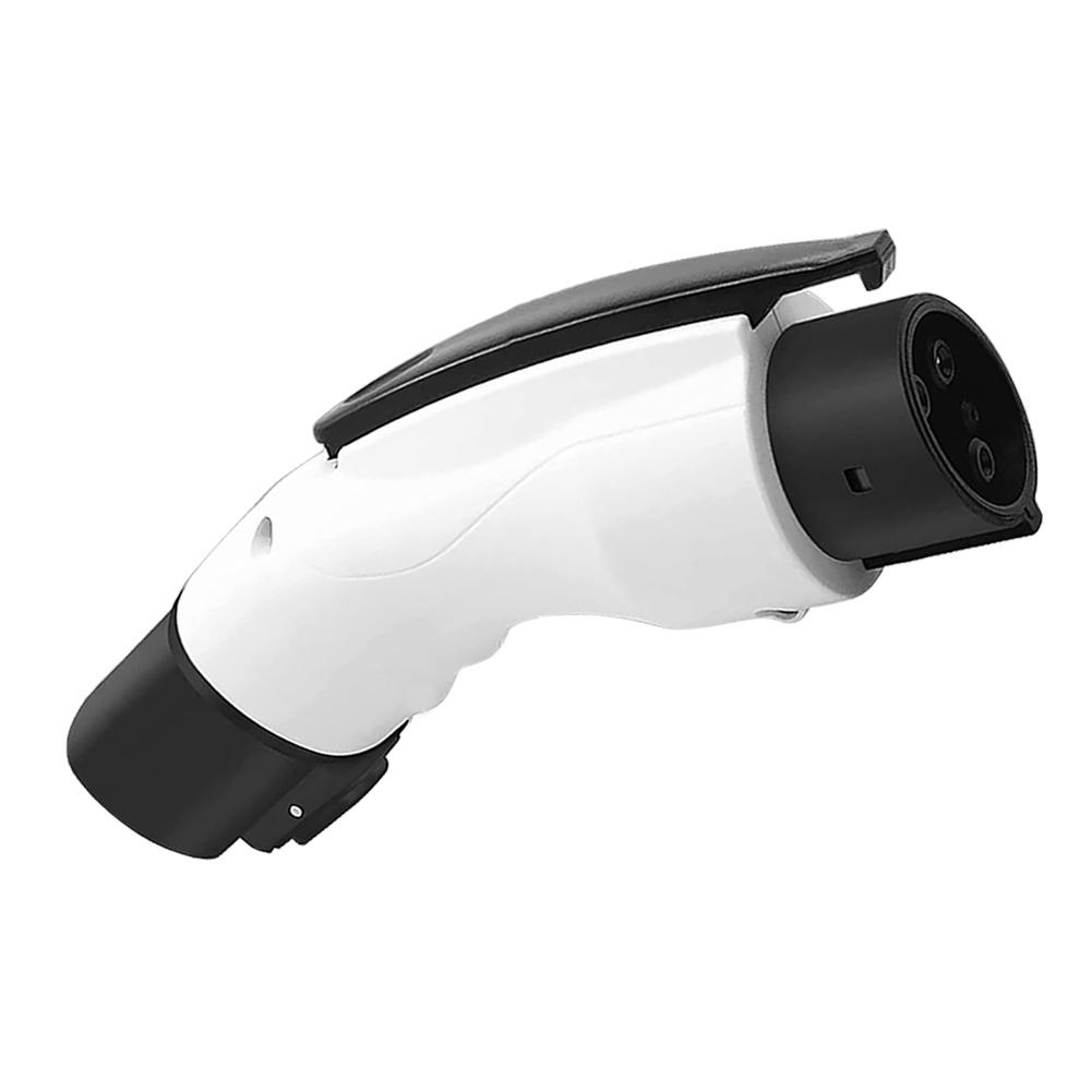 

Новый адаптер для зарядки автомобиля на энергии, подходящий для Tesla, к настенному зарядному устройству J1772 с функцией самоблокировки безопасности