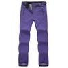 TRVLWEGO Pants Hiking Skiing Thermal Softshell Snowboard Camping Skating Waterproof Fleece for Women Outdoor Trekking Trousers