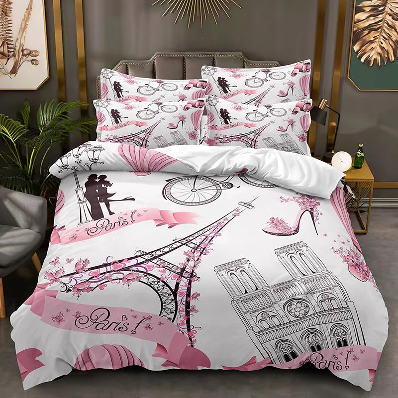 Fashion technology,3D Digital Printed Bedding, Duvet Covers, Pillowcases