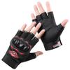 Cycling Half Finger Gloves Motorcycle Motorcycle Motorcycle Protective Case Non-slip Outdoor Sports Fitness Leaky Finger Climbing Hard Shell Gloves