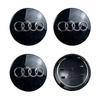 4pcs For Audi A3 A4 A5 A6 A7 A8 S4 S6 A1 A2 Q5 Suitable 60mm 61mm 68mm 69mm Automotive Wheel Hub Center Cover Replacement Badge