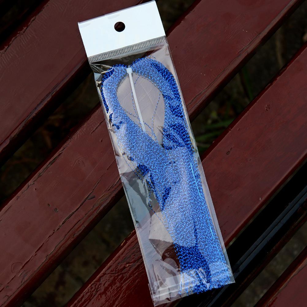 Artificial Bait Twisted Flashabou Tinsel Fly Fishing Tying Crystal Flash For Jig Hook Shinning Fishing Lure Making