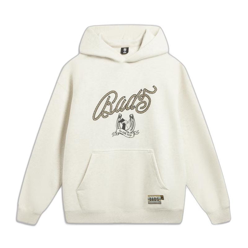 Li-Ning FANWU Men's 2026 New Year Loose-Fit Pullover Hoodie