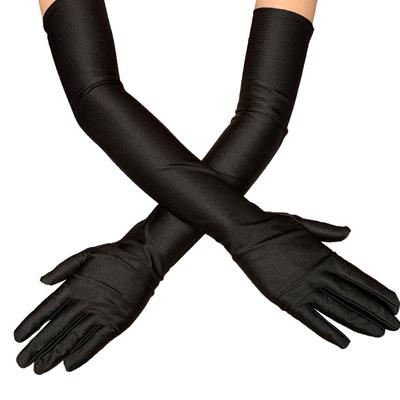 Sommer Sonnenhandschuhe Damen Lange Abendkleid Performance-Accessoires Dünne Elastische Fahr-UV-Handschuhe