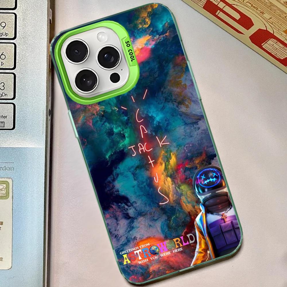 

Cactus Jack Hiphop Phone Case For IPhone 16 15 14 13 12 11 Pro Max X XR XSMAX 8 7 Plus Matte Shockproof Back Cover iPhone 15 pro